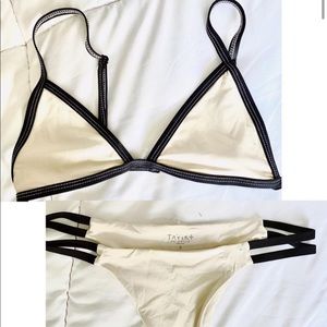 Tavik Tan and Black Bikini